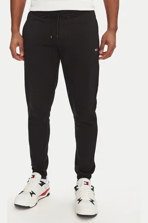 Tommy Hilfiger Spodnie dresowe Flag DM0DM20473 Slim Fit