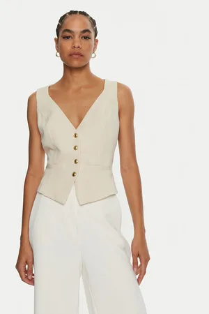 Guess Kamizelka garniturowa Fatima W4YN53 WFWX2 Regular Fit