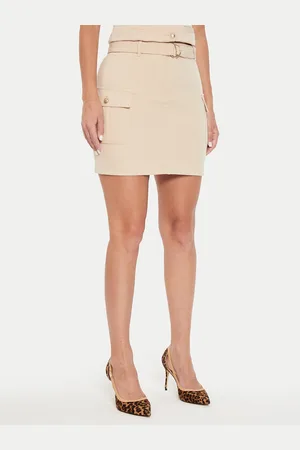 Guess Spódnica mini Fiona W4YD72 WFWX2 Regular Fit