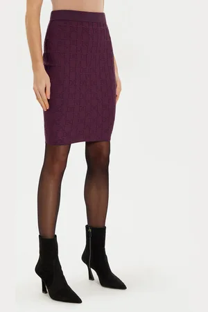 Guess Spódnica ołówkowa 4YGD23 5718Z Slim Fit