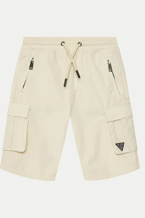 Guess Szorty materiałowe L2RD01 D3XN0 Regular Fit