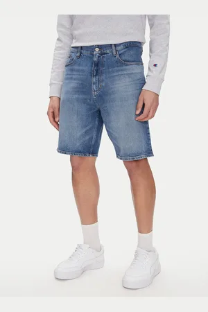 Tommy Hilfiger Szorty jeansowe Isaac DM0DM20952 Relaxed Fit