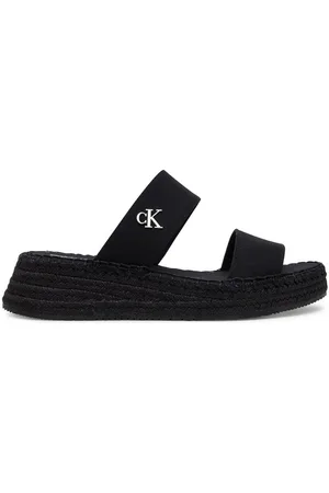 Calvin Klein Espadryle Sporty Rope Mg Lth Webbing YW0YW01704