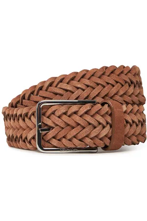Calvin Klein Pasek Męski Warmth Braided Suede 35Mm K50K512841