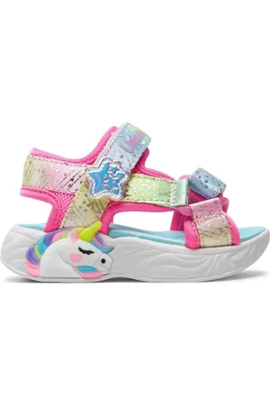 Skechers Sandały Unicorn Dreams Sandal-Majestic Bliss 302682N/PKMT