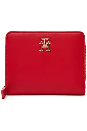 Tommy Hilfiger Mały Portfel Damski Th Logotape Med Za AW0AW17408