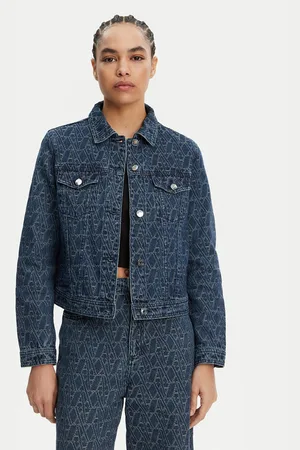 Armani Exchange Kurtka jeansowa XW000556 AF12844 FB055 Regular Fit