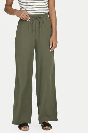 JDY Spodnie materiałowe Say 15318361 Loose Fit