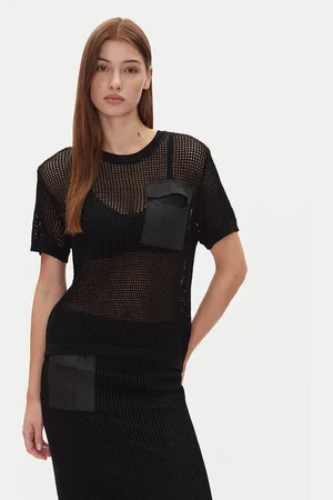 DKNY Sweter P5BSAV83 1 Regular Fit
