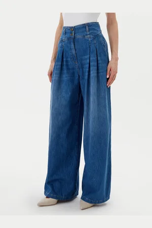 Twin-Set Jeansy 251TP2611 Wide Leg