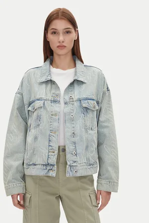 HUGO BOSS Kurtka jeansowa Lou_B 50534757 Oversize