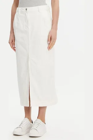 French Connection Spódnica jeansowa 73DZ0 Regular Fit