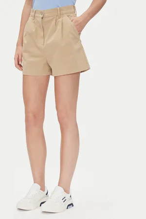 Tommy Hilfiger Szorty materiałowe Claire DW0DW21643 Regular Fit