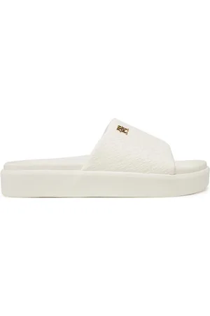 Tommy Hilfiger Klapki Platform Monogram Poolslide FW0FW08526