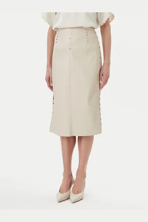 Bruuns Bazaar Spódnica z imitacji skóry Tuanelle BBW4392 Regular Fit