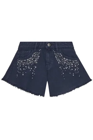 Guess Szorty jeansowe J5RD16 WH1T0 Relaxed Fit