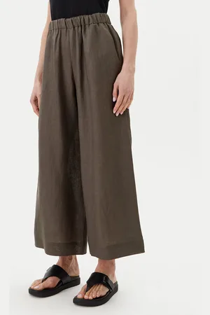 Max Mara Spodnie materiałowe Minnie 2516131018 Relaxed Fit
