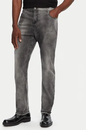 Balmain Jeansy DH1MI043DE73 Regular Fit