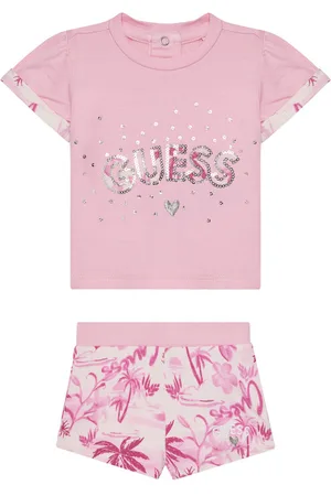 Guess Komplet t-shirt i spodenki A5GG13 K6YW4 Regular Fit