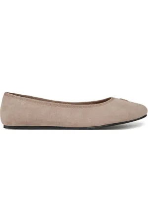 Tommy Hilfiger Baleriny Th Hardware Suede Ballerina FW0FW08655