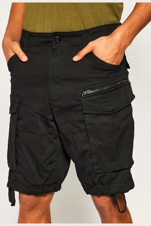 G-Star Szorty materiałowe Rovic Zip D08566-5126-990 Relaxed Fit