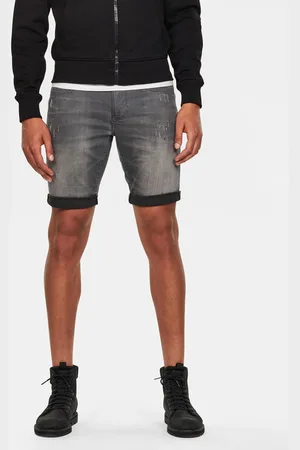 G-Star Szorty jeansowe 3301 D10481-6132 Slim Fit