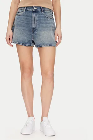Tommy Hilfiger Szorty jeansowe WW0WW44384 Regular Fit