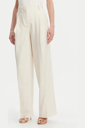 SIMONA CORSELLINI Spodnie materiałowe P25CPPA01901 Relaxed Fit