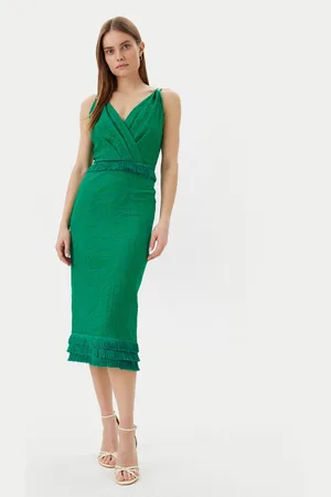 SIMONA CORSELLINI Sukienka koktajlowa P25CPAB02001 Slim Fit