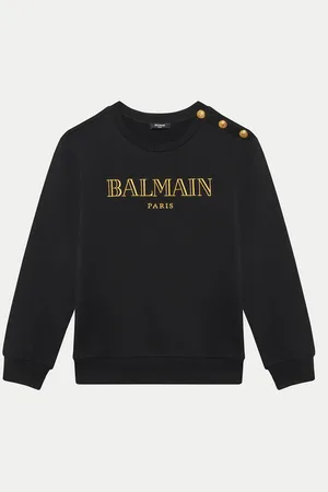 Balmain Bluza BV4B10-Z0081 930OR Regular Fit