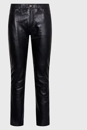 Serge Pariente Spodnie skórzane Sexy Man Regular Fit