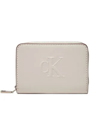 Calvin Klein Portfel damski Sculpted Med Zip Around Wallet LV04K1004G