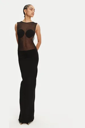 Jacquemus Sukienka wieczorowa 251KN592-2434 Regular Fit