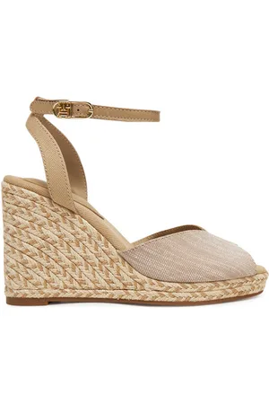 Tommy Hilfiger Espadryle Chambray High Wedge Espadrille FW0FW08588