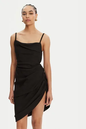 Jacquemus Sukienka koktajlowa 22E243DR106-1020 Regular Fit