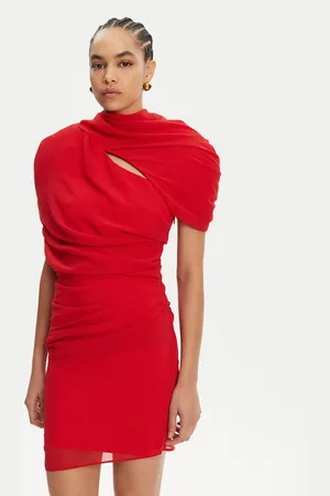 Jacquemus Sukienka koktajlowa 24H251DR130-1555 Regular Fit