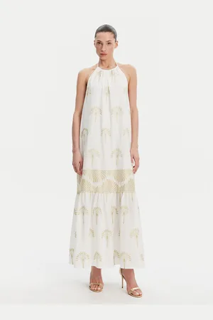 SIMONA CORSELLINI Sukienka letnia P25CPAB02601 Relaxed Fit