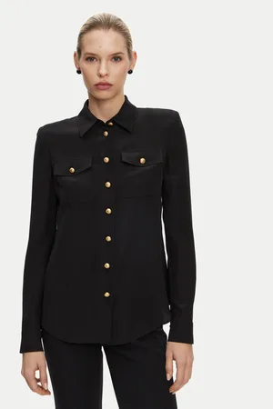 Balmain Koszula DF1HS050SD42 Regular Fit