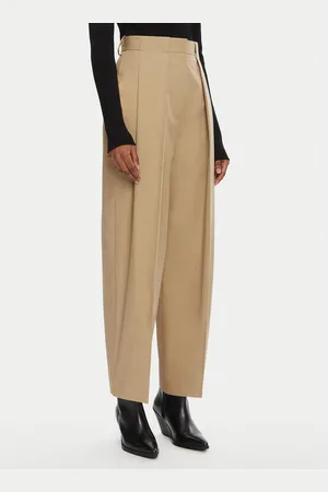 Balmain Spodnie materiałowe DF0PQ315CF47 Regular Fit