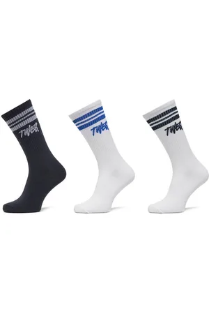 JACK & JONES Zestaw 3 par wysokich skarpet męskich Jactwes 12268711