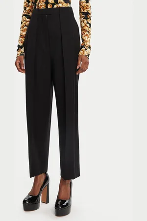 Balmain Spodnie materiałowe DF0PQ310WC09 Regular Fit