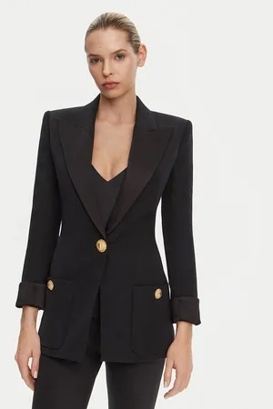 Balmain Marynarka DF1SE095ME54 Regular Fit