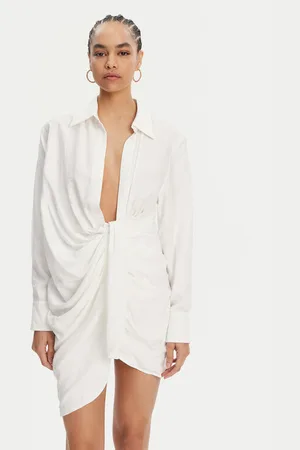 Jacquemus Sukienka koktajlowa 213DR009-1020 Regular Fit