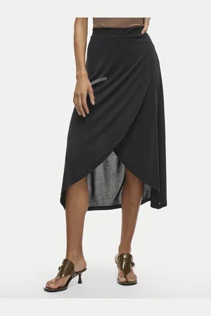 VILA Spódnica maxi Modala 14101691 Regular Fit