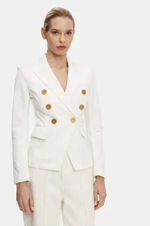 Balmain Marynarka DF1SG170DB69 Slim Fit
