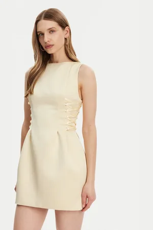 Elisabetta Franchi Sukienka koktajlowa AB-772-51E2-DC7 Slim Fit
