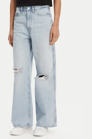 Tommy Hilfiger Jeansy Claire DW0DW21281 Wide Leg