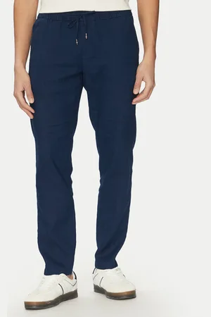 Tommy Hilfiger Spodnie materiałowe Harlem MW0MW38801 Slim Fit