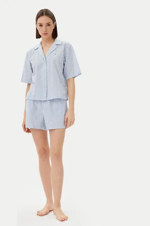 Tommy Hilfiger Piżama UW0UW05799 Regular Fit