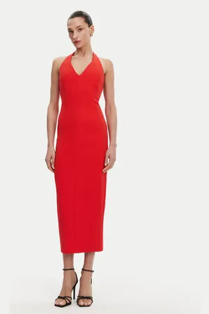 ACCESS FASHION Sukienka koktajlowa 53-3403-218 Regular Fit